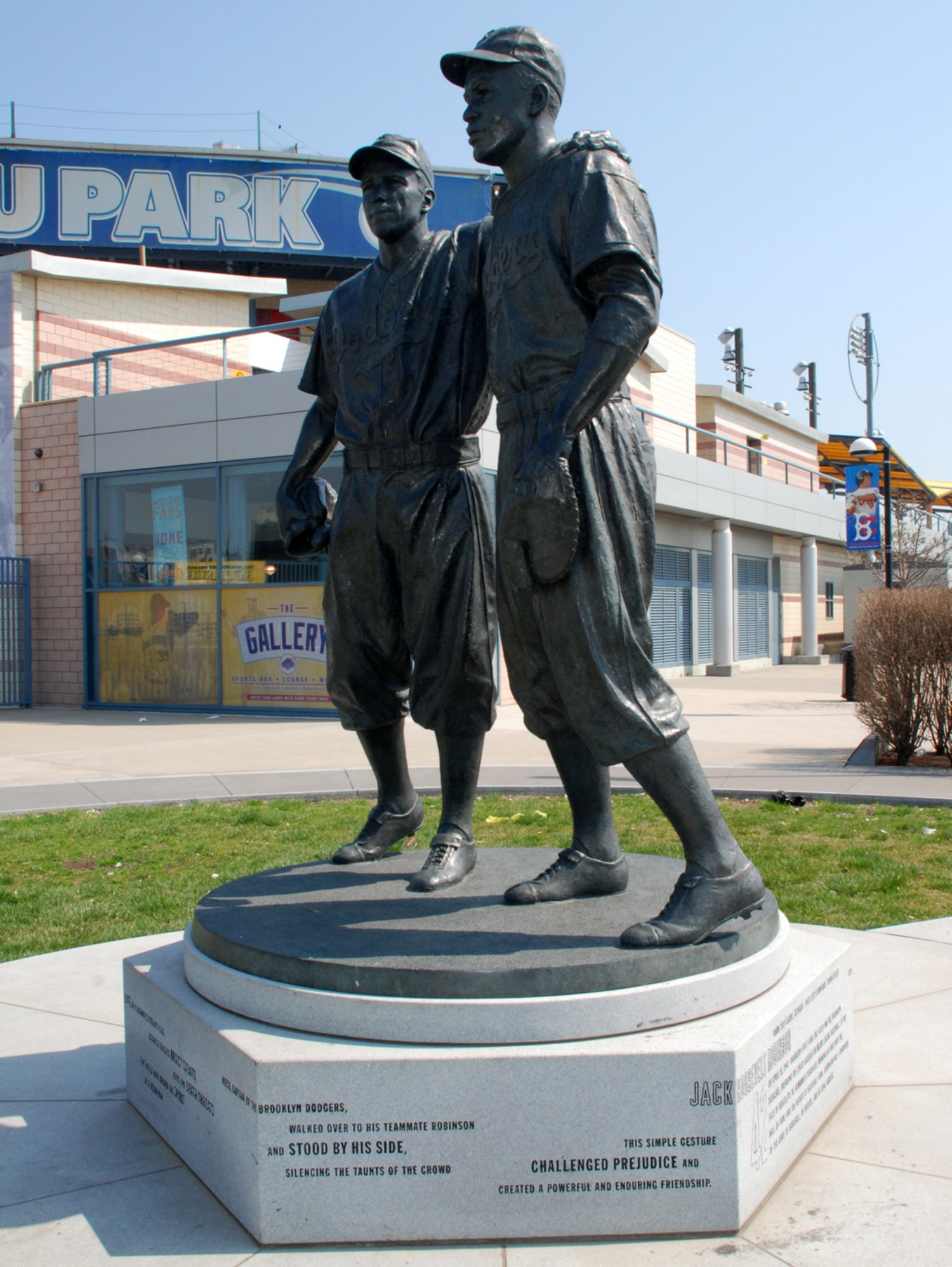 Jackie Robinson Statue Defaced in Most Offensive Way Possible