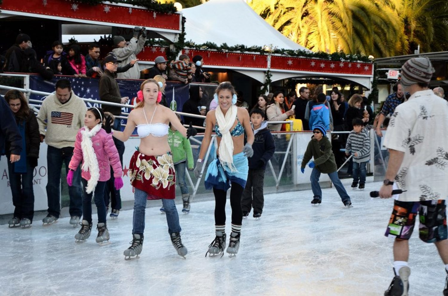 Best ice skating rinks in the US