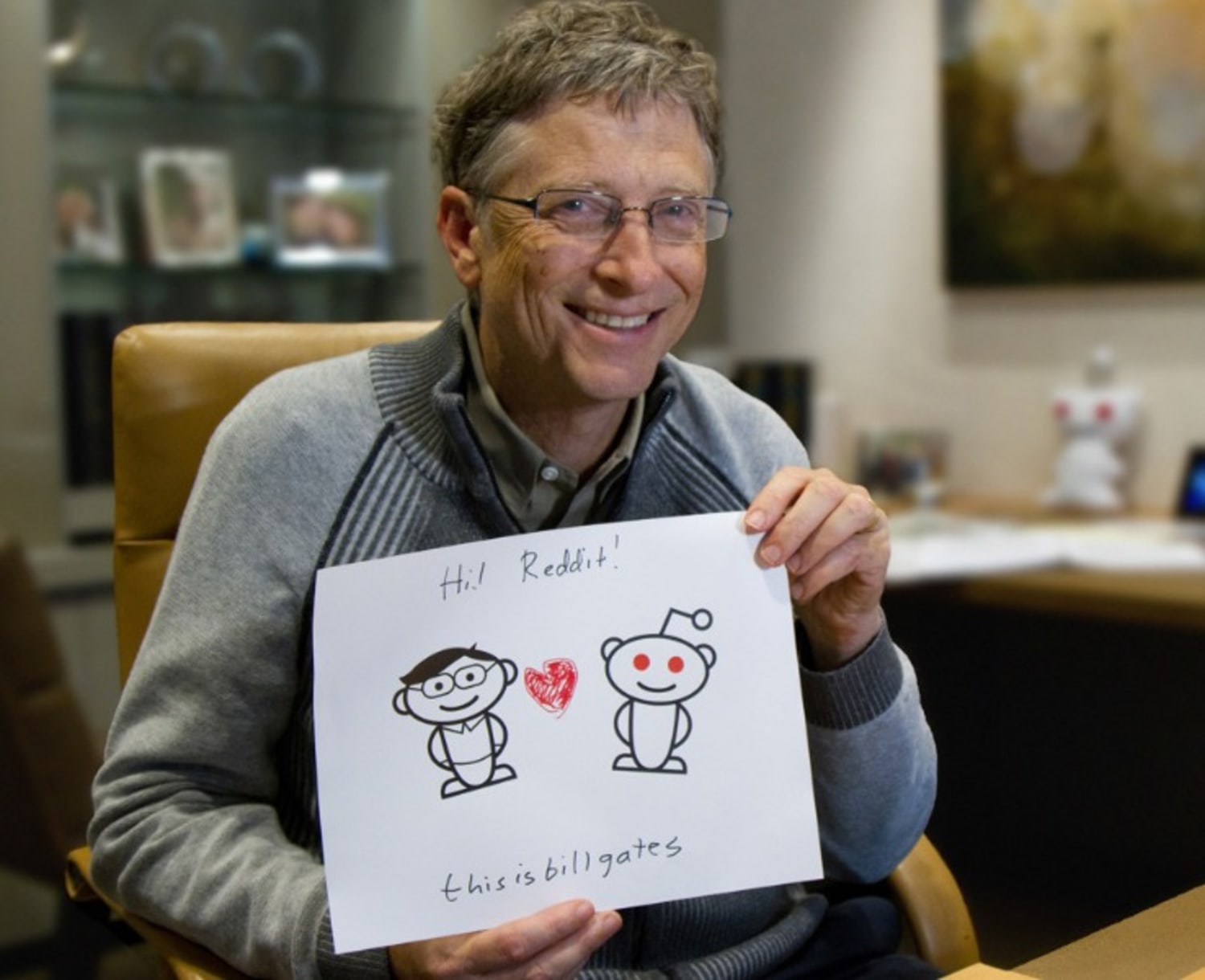 Bill Gates riffs on health, tech, and Steve Jobs in Reddit chat