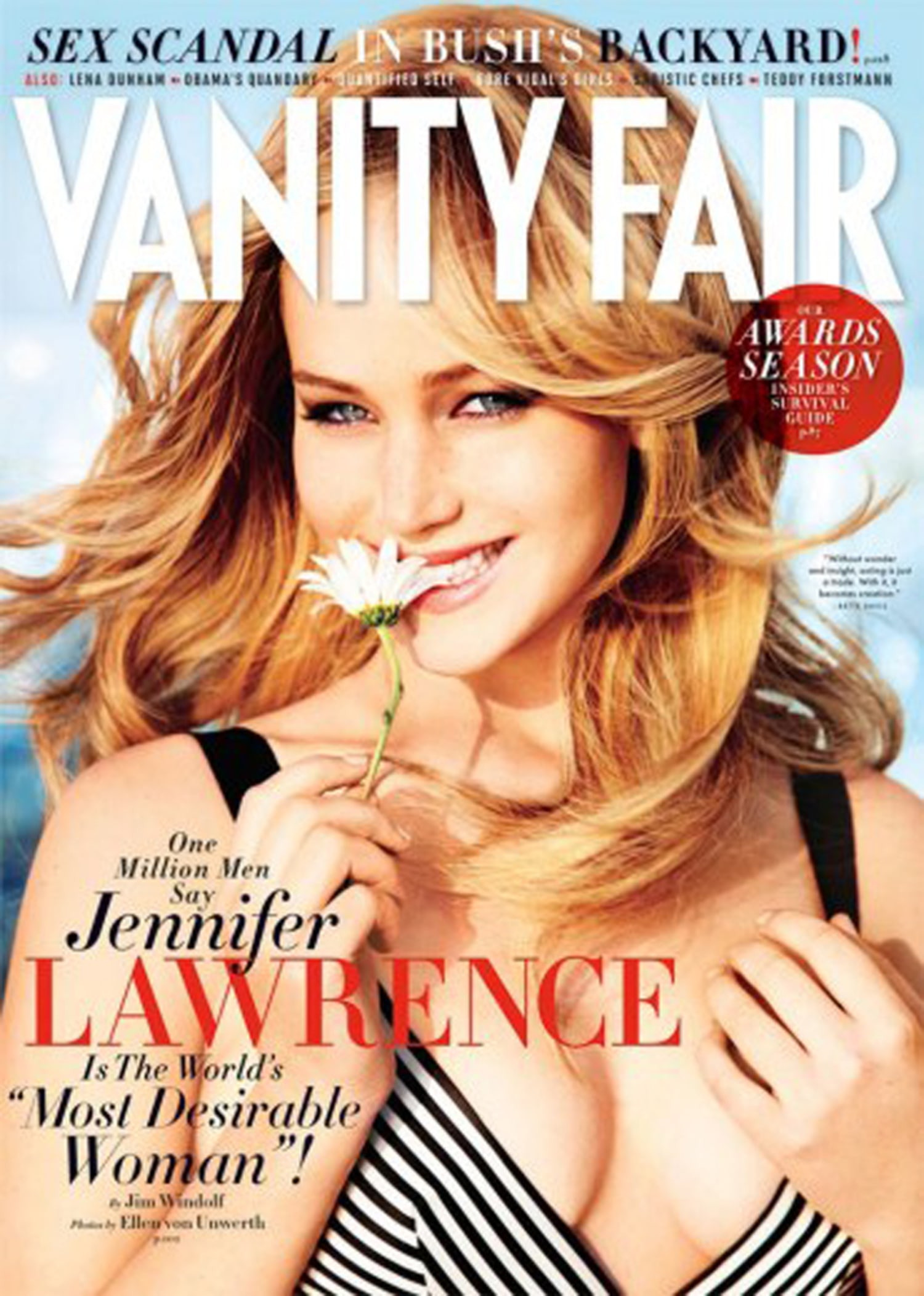 Cover Story: Jennifer Lawrence, Star without a Script