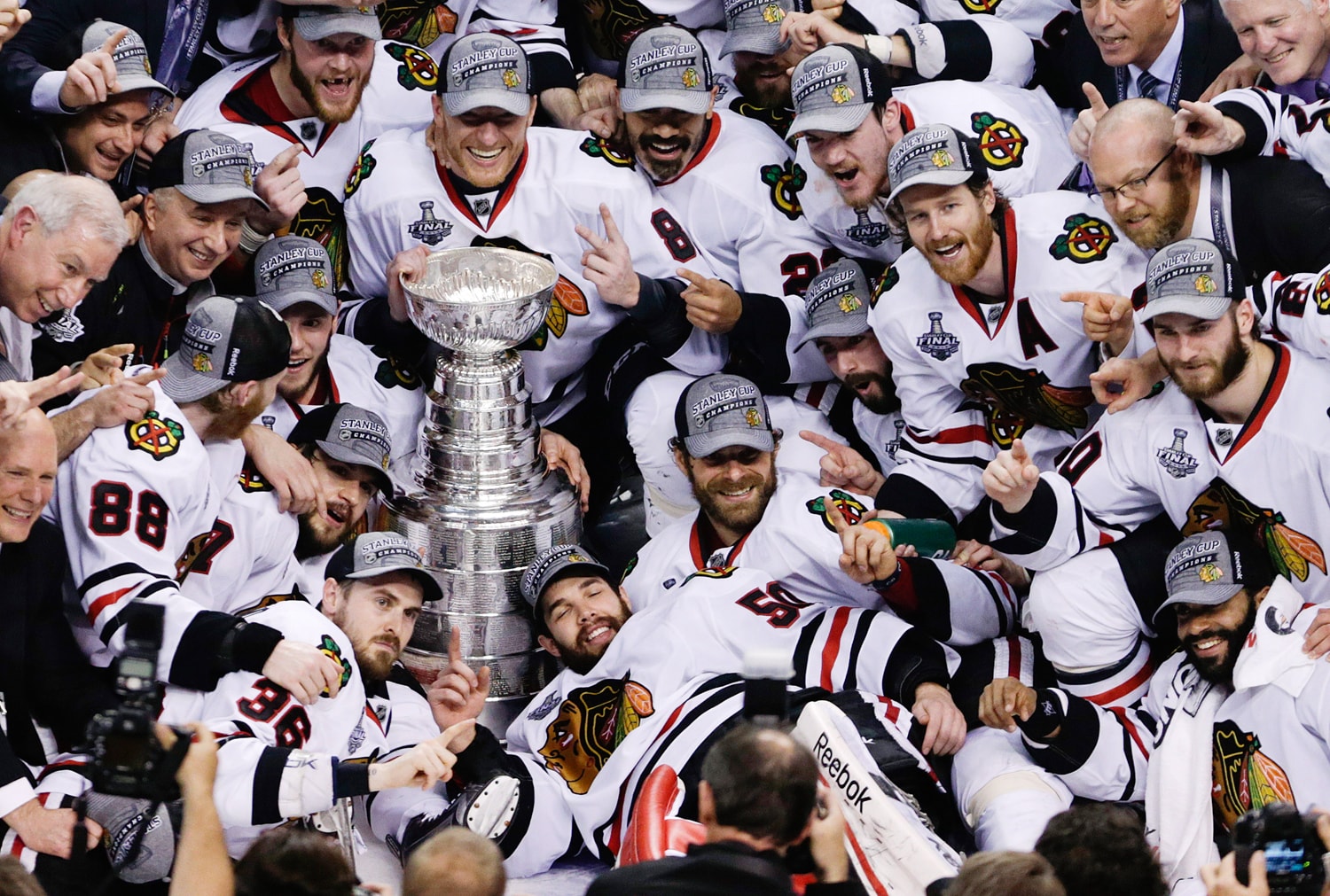 Chicago celebrates Blackhawks' Stanley Cup win
