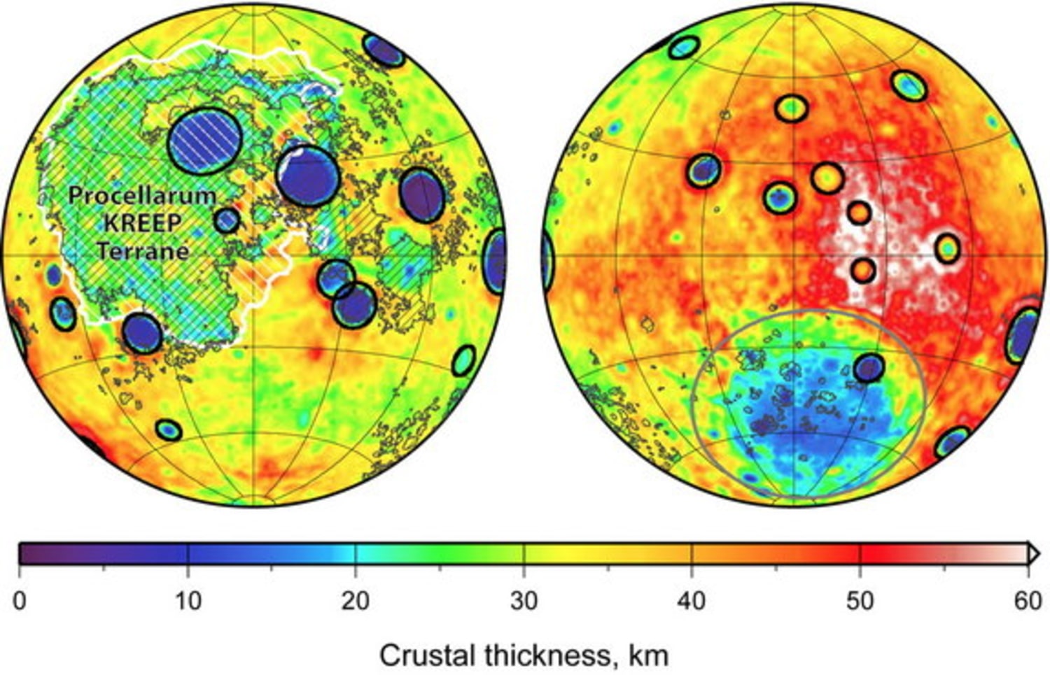 Moon surprise Lunar craters are bigger on near side