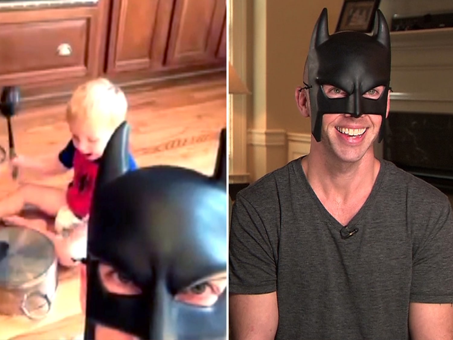 BatDad protects suburbs from bad manners in amazing Vines