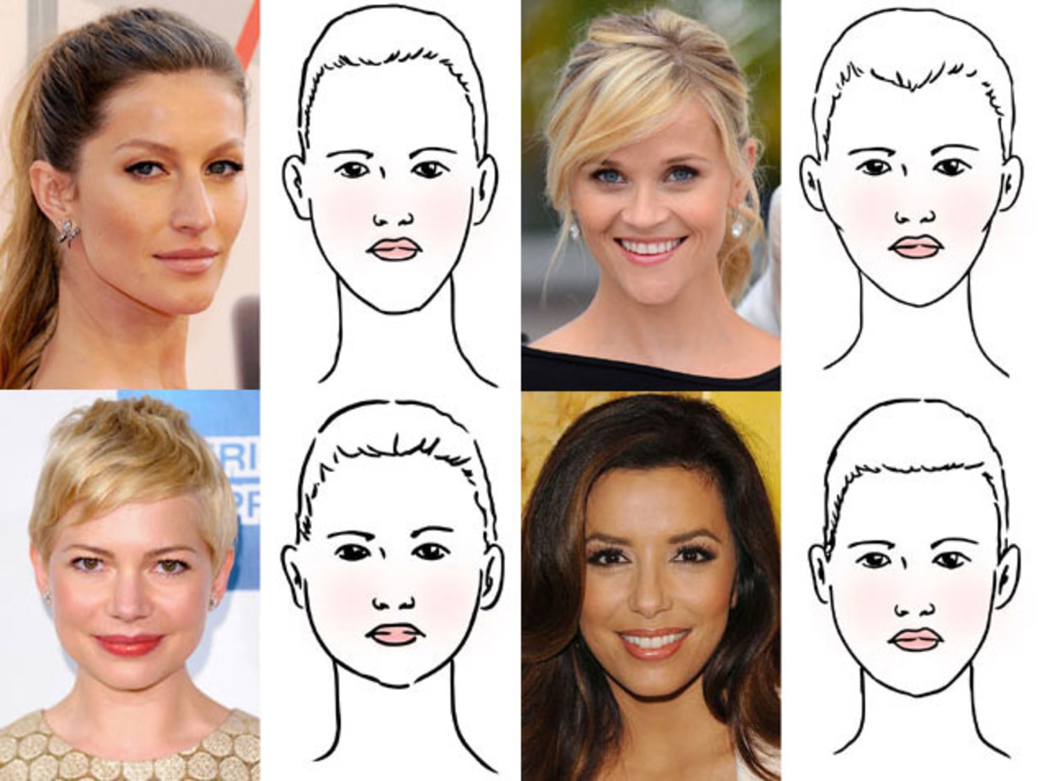 Which Haircut Suits You Base On Your Face Shape - Feel Pink Beauty Salon