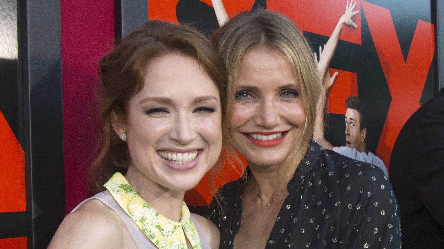 Cameron Diaz poses with Ellie Kemper, and more Celeb Sightings