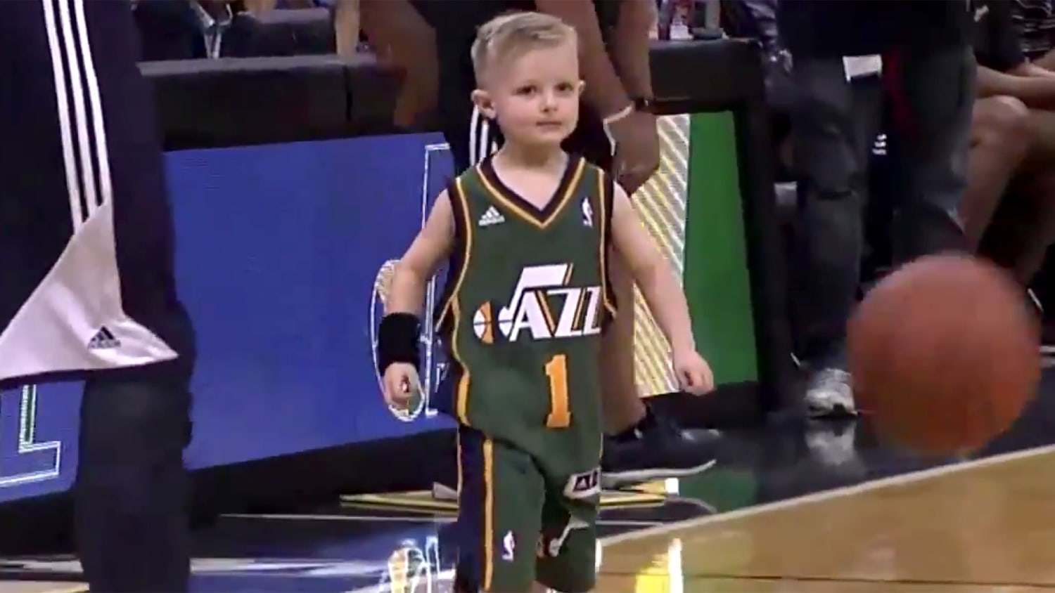 Utah Jazz sign 5-year-old JP Gibson to a one-day contract