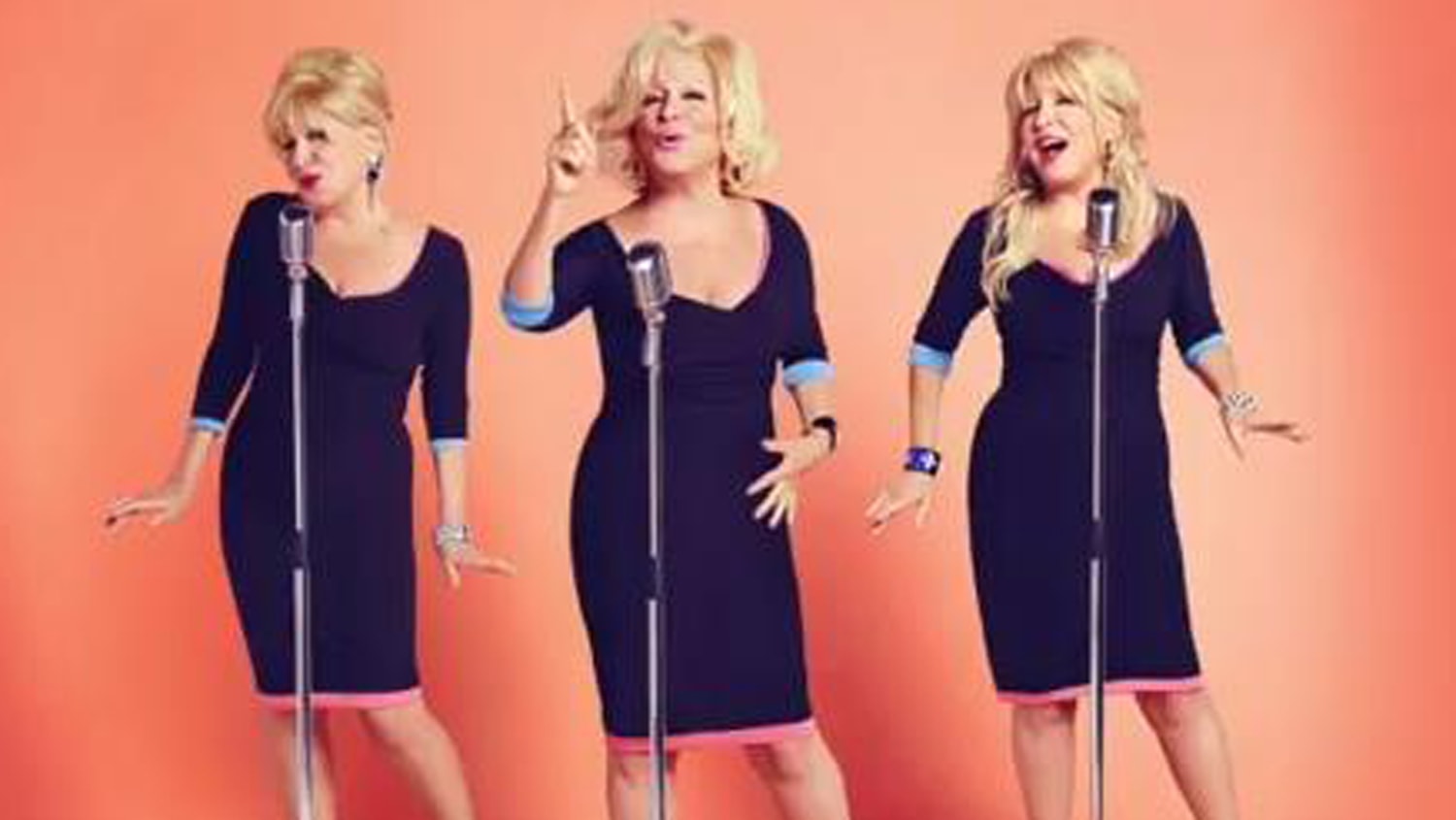 Bette Midler goes chasin