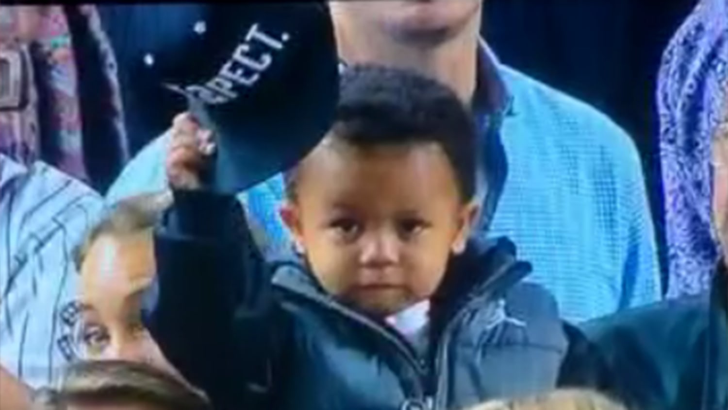 Derek Jeter s nephew gives the Yankee legend cutest hat tip ever