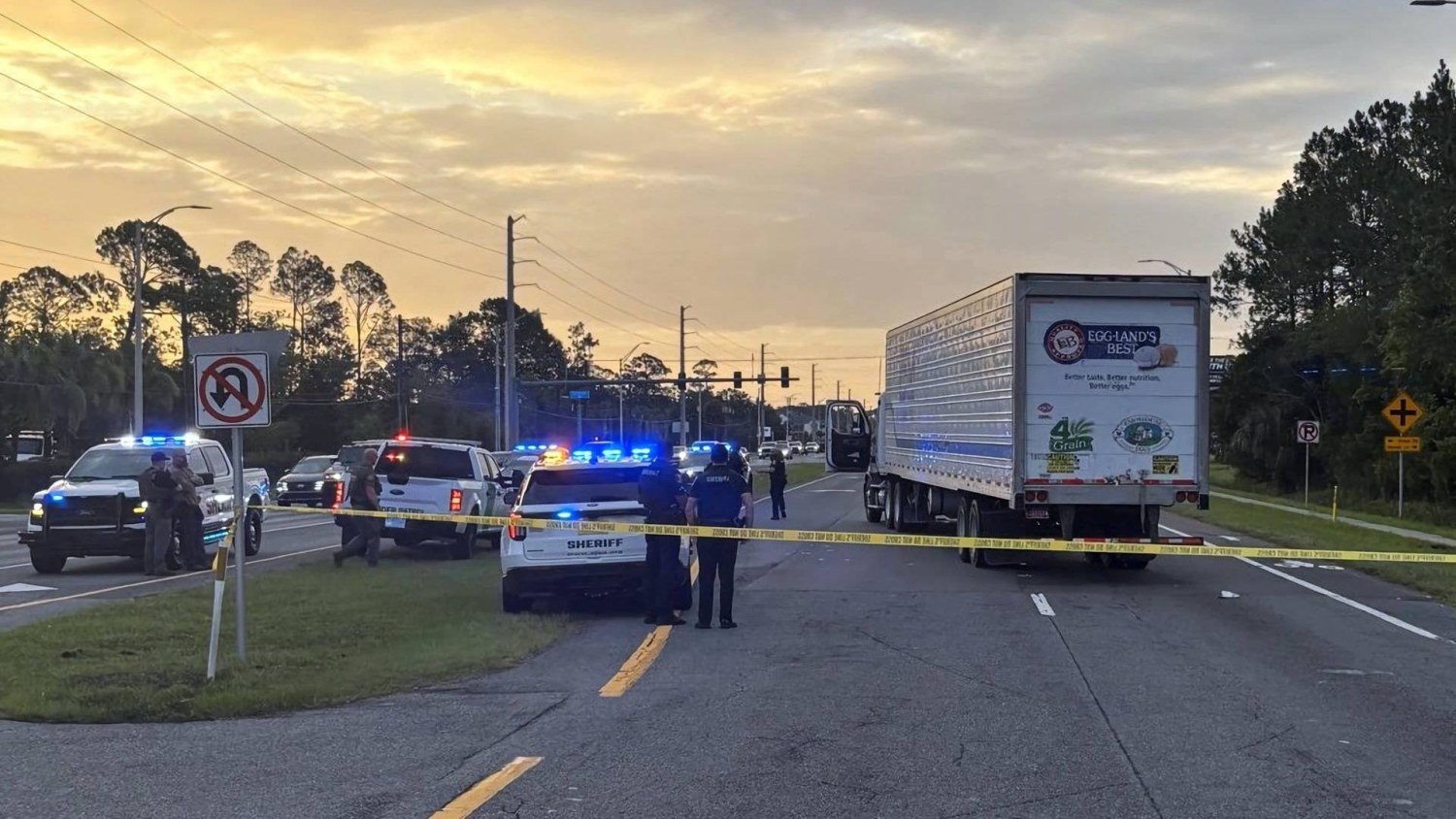 Muere un hombre atropellado por un camión de carga cuando huía de agentes de ICE en Florida