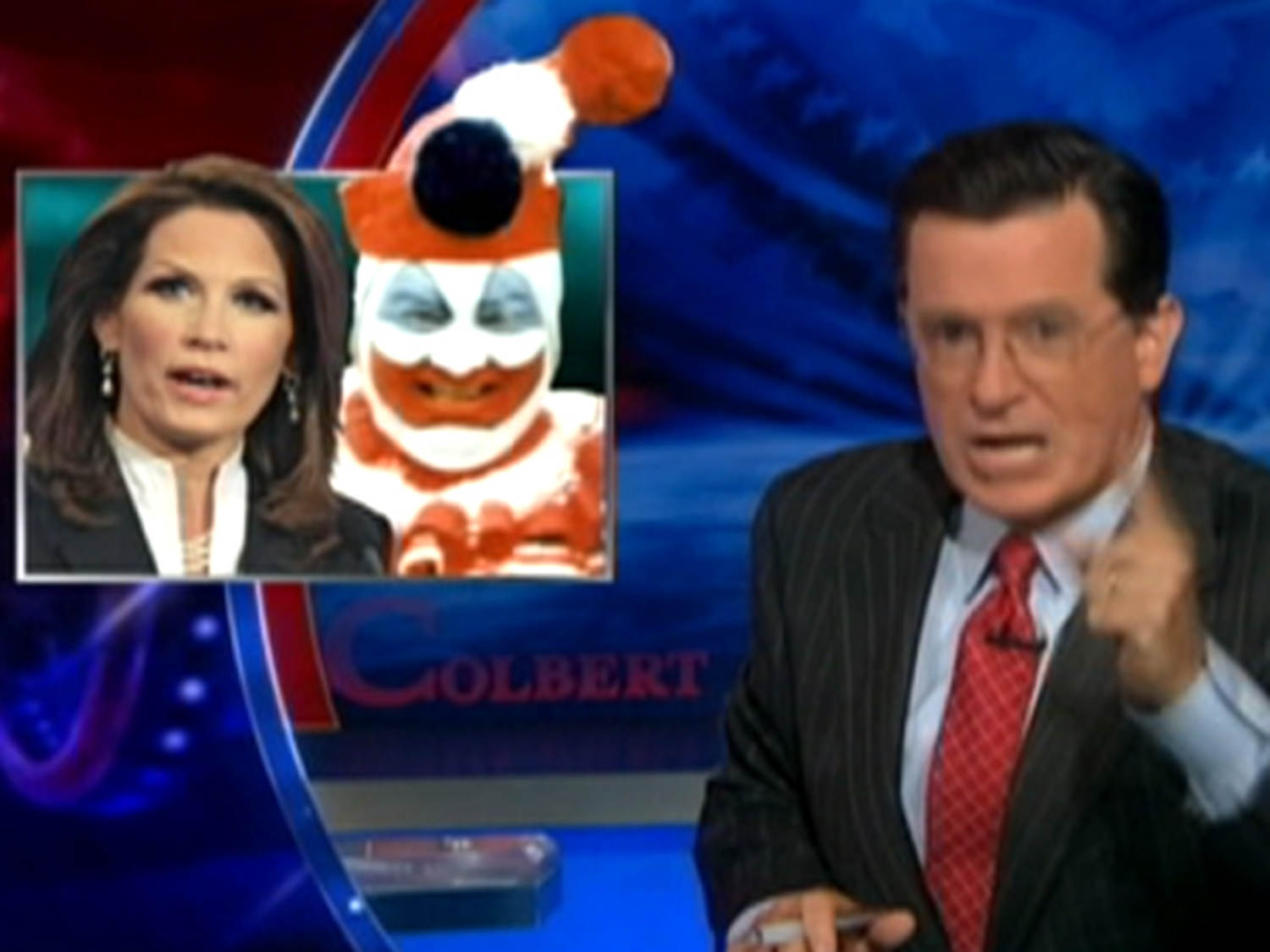 Colbert keeps riffing on Bachmann s gaffe