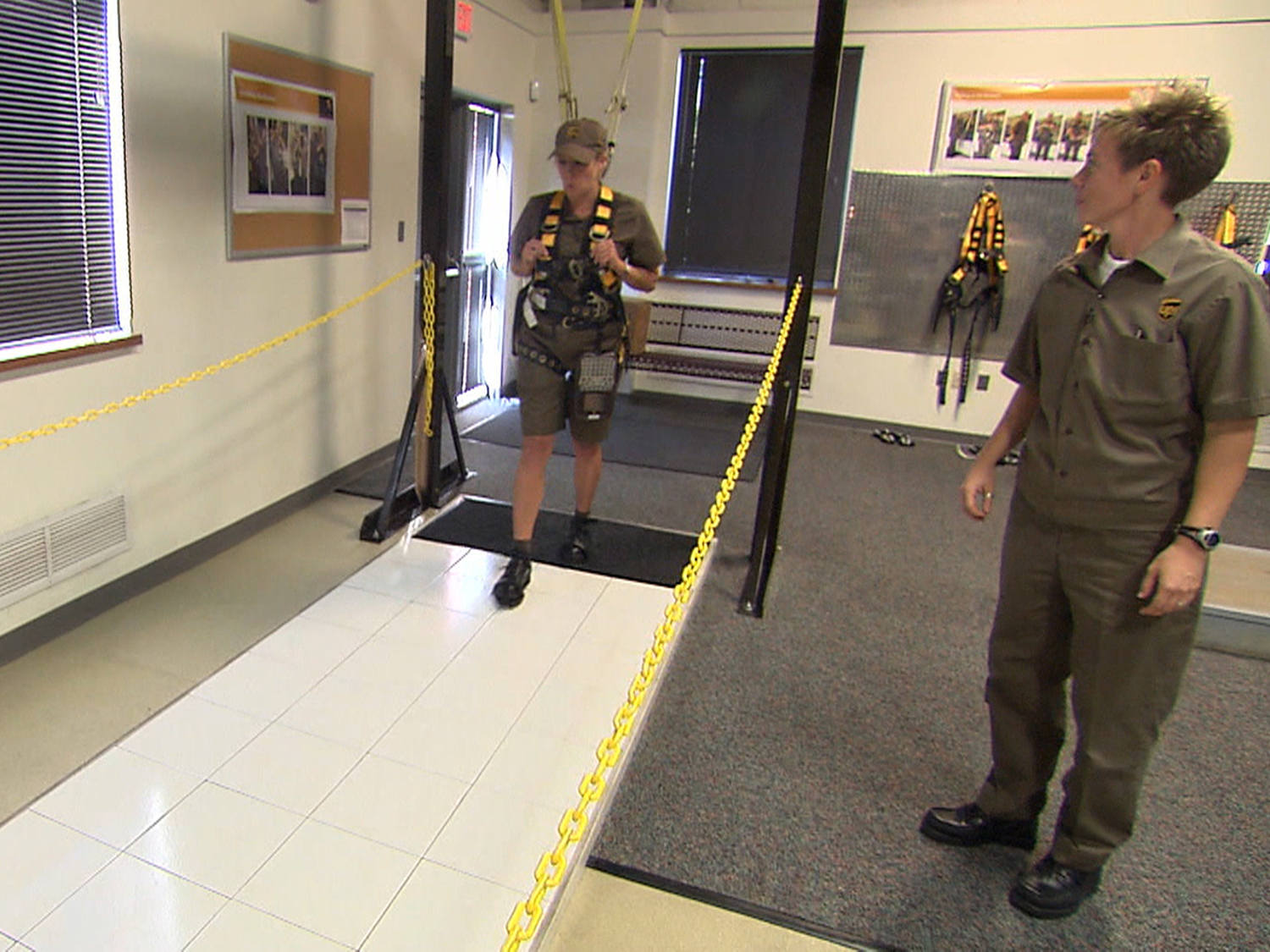 UPS drivers prepare for holiday rush with boot camp
