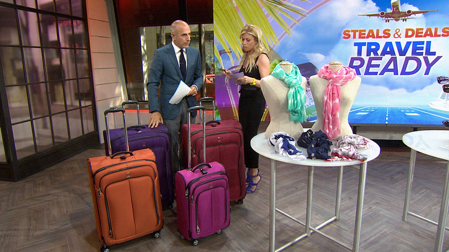 Jill's steals and deals luggage clearance