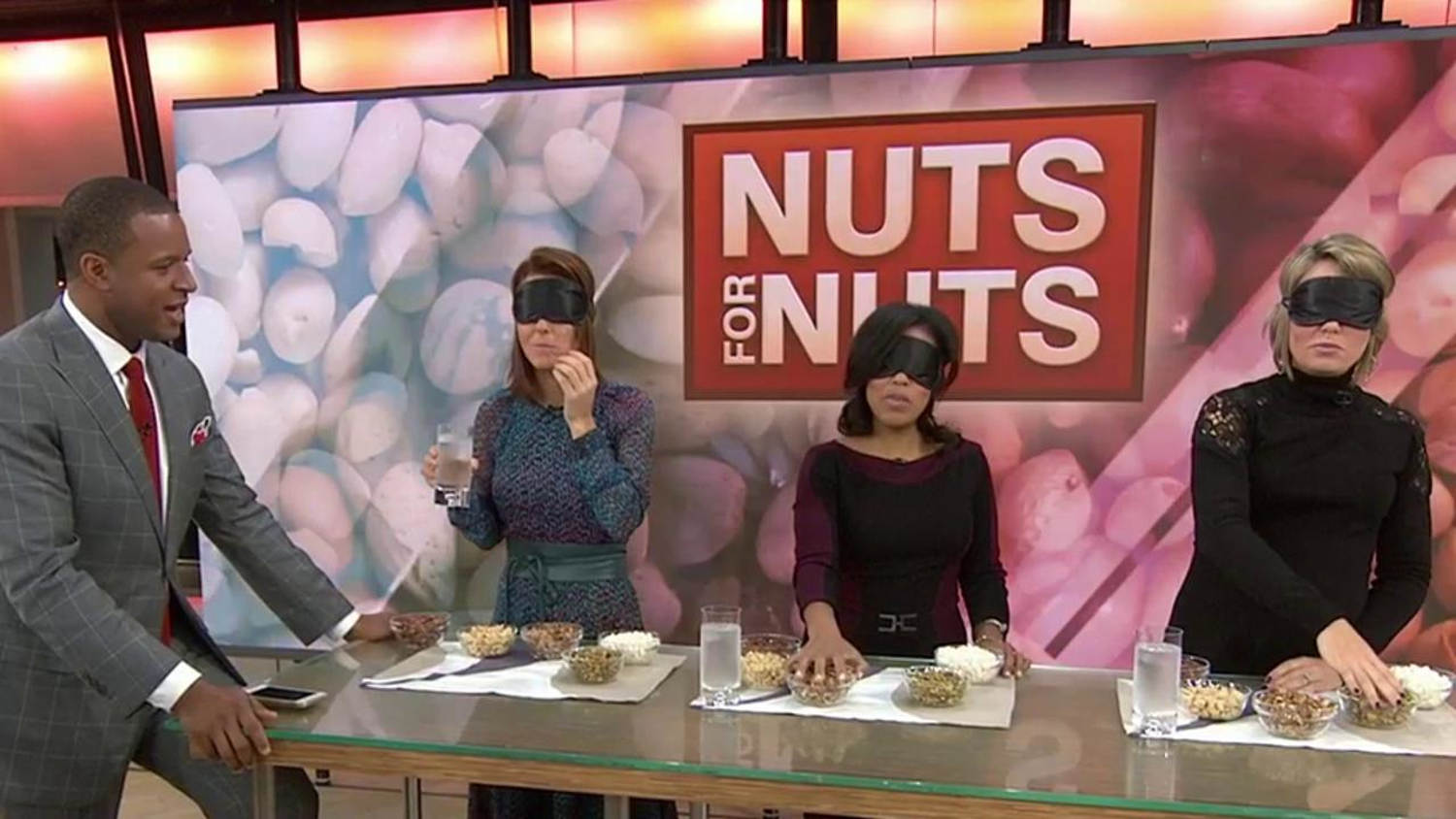 Happy National Nut Day! Watch blindfolded TODAY anchors celebrate with a  taste test