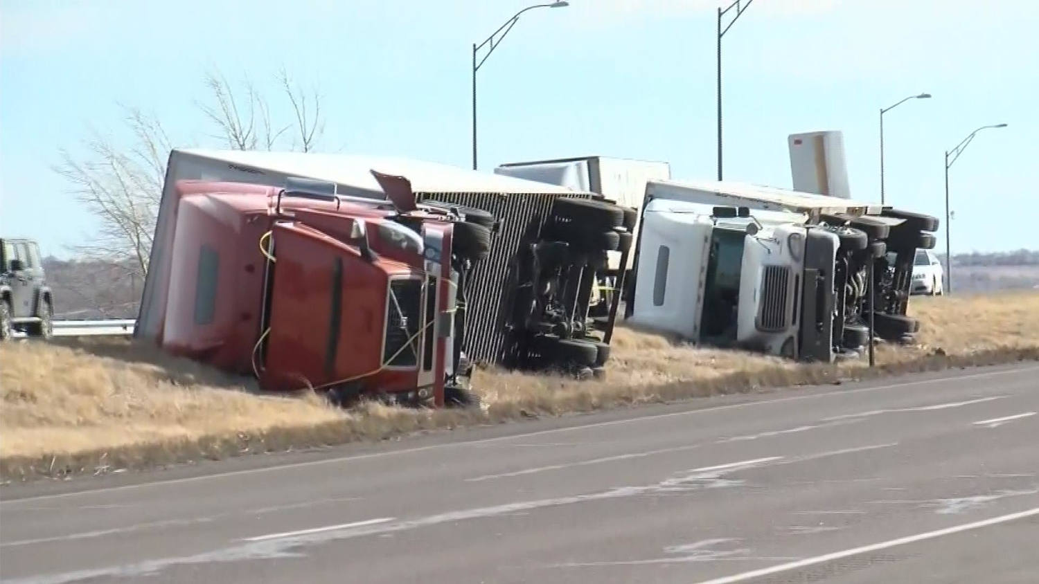 Semi Truck Wind