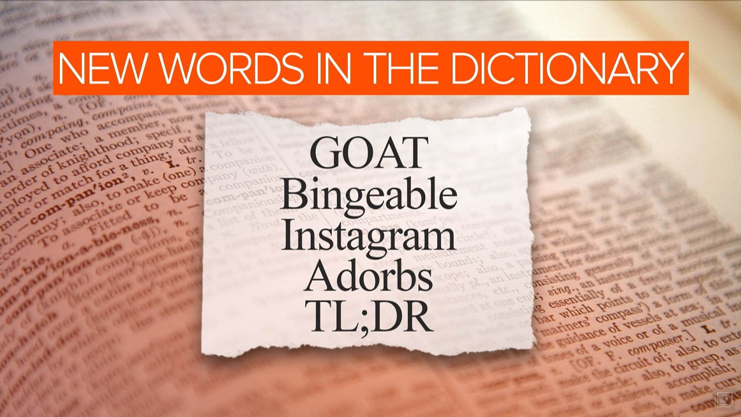 ‘GOAT,’ ‘adorbs’ among Merriam-Webster dictionary’s new words