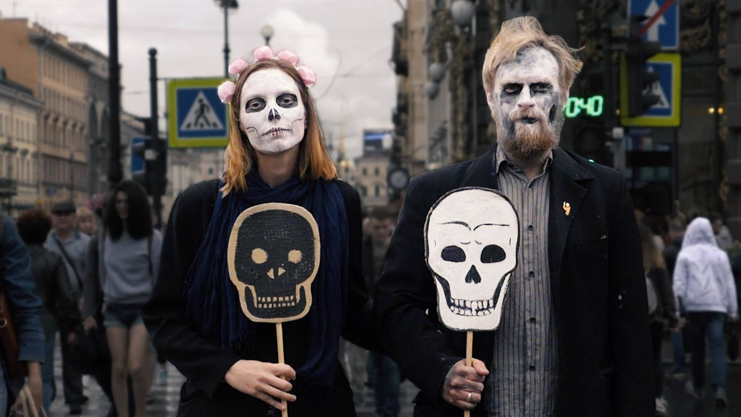 Party of the dead uses art to fight for free speech in Russia