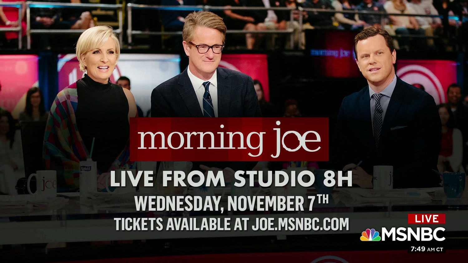 Msnbc morning shop joe live stream