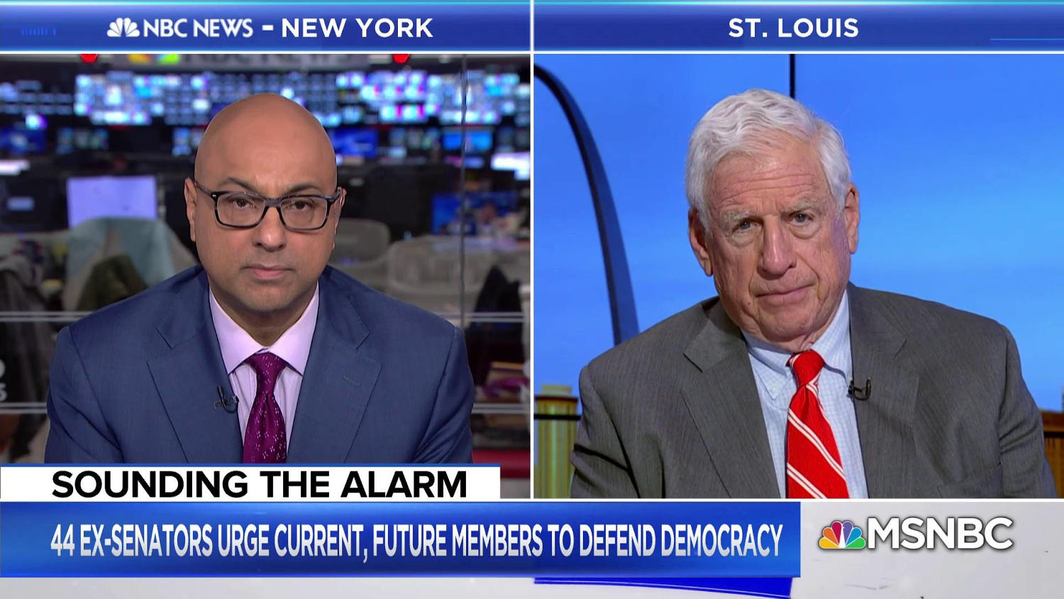 Former Senators in op ed Defend democracy