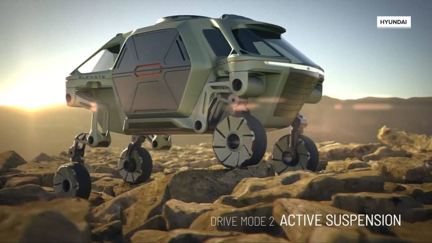 Hyundai walking car best sale concept