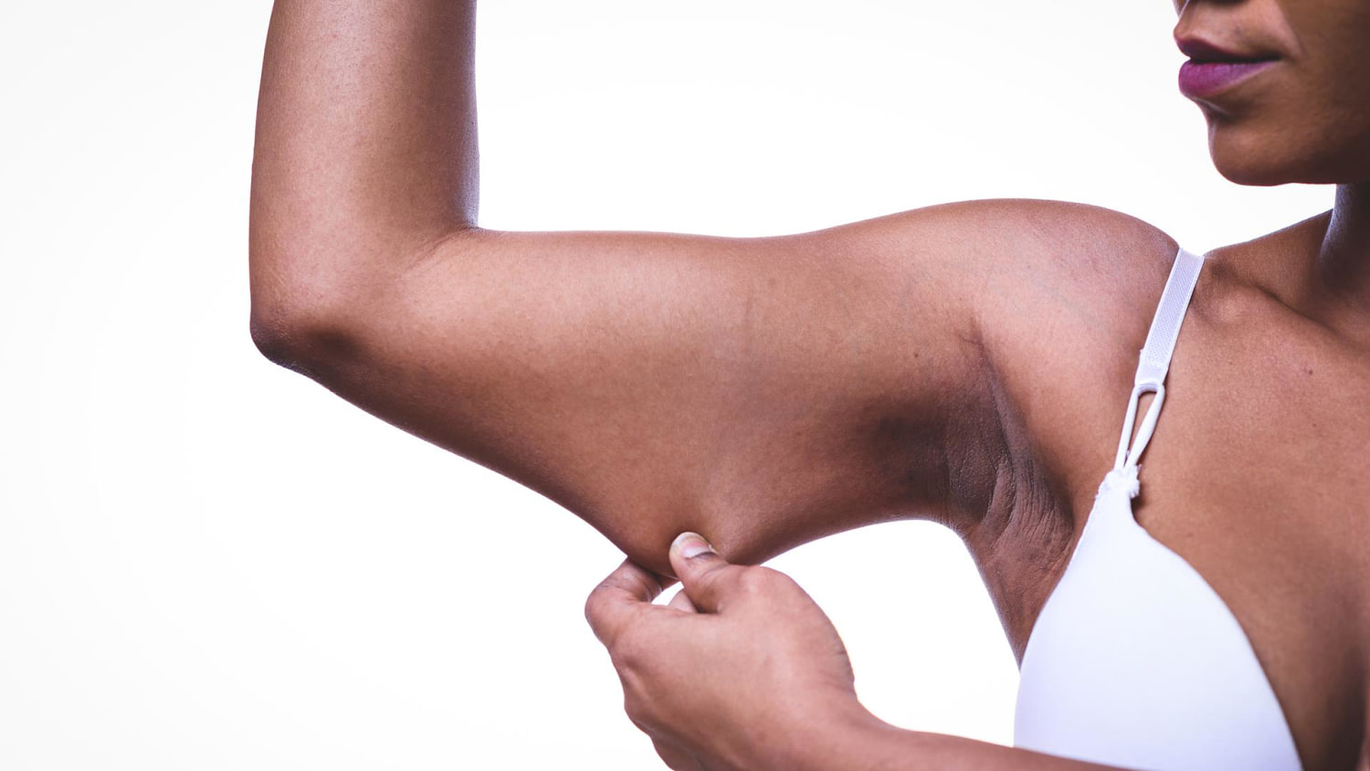 How can I tone up my flabby arms?