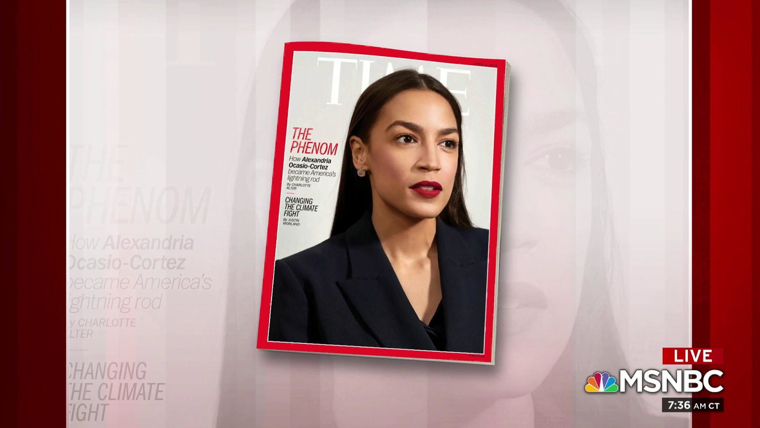 Alexandria Ocasio-Cortez Is on the Cover of Time Magazine