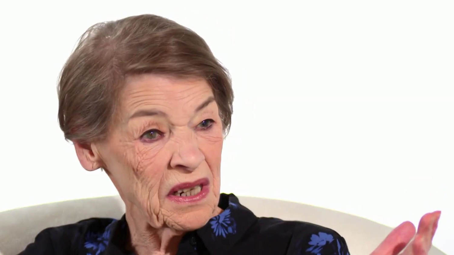 Glenda Jackson, specialized in playing queens, takes on the role of king