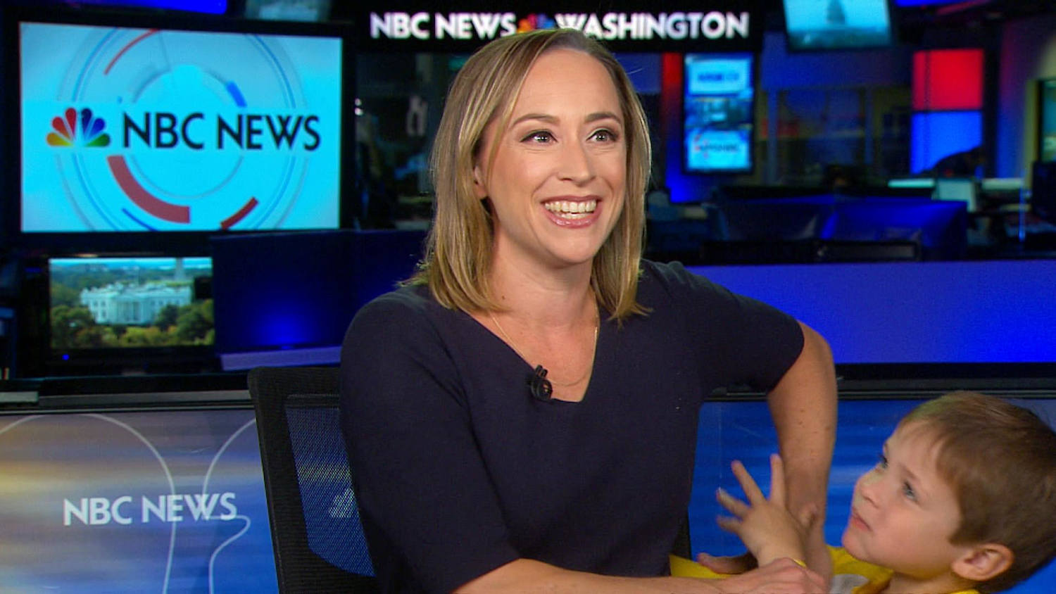 Courtney Kube's son interrupting live report, and more Highs and Lows