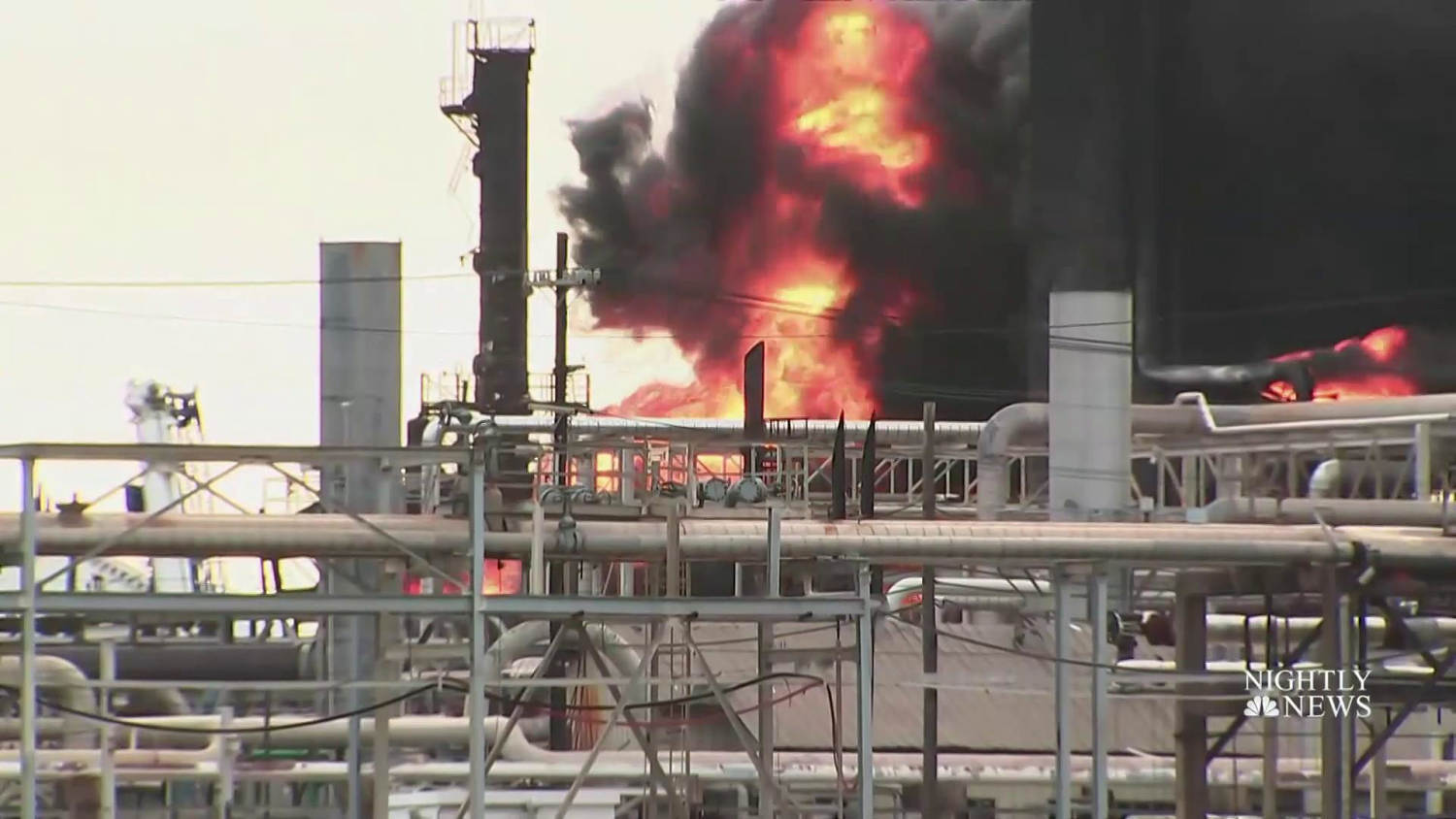 Blaze At Texas Chemical Plant Out After Explosions More Possible