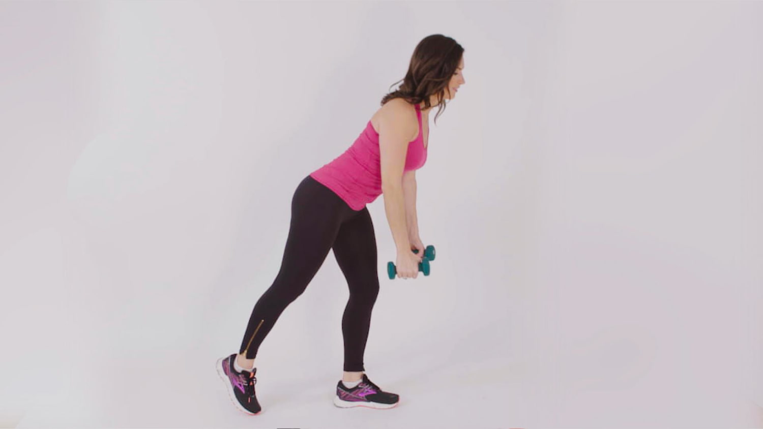 Single Leg DeadLift with Weights into Side Extension