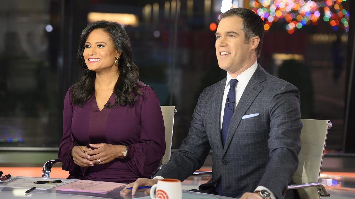 Peter Alexander and Kristen Welker featured in People magazine profile