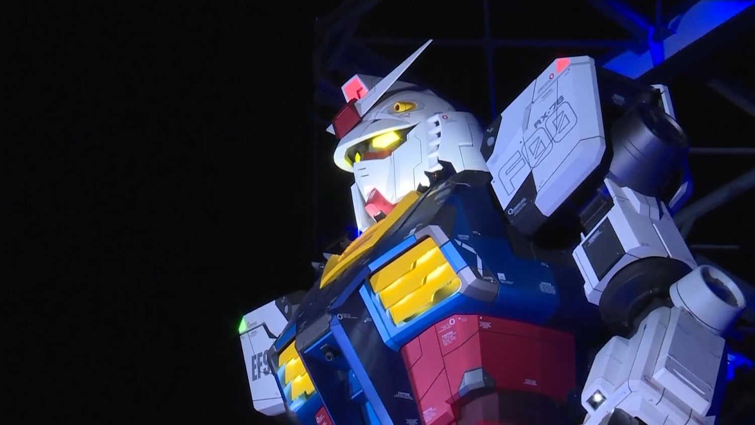 Japan unveils 60-foot robot based on popular anime series