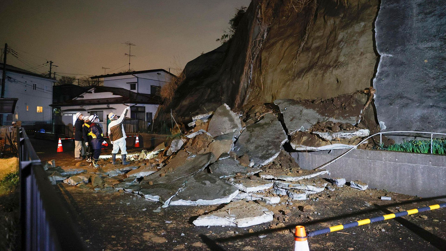 Magnitude 6.9 earthquake strikes northeastern Japan
