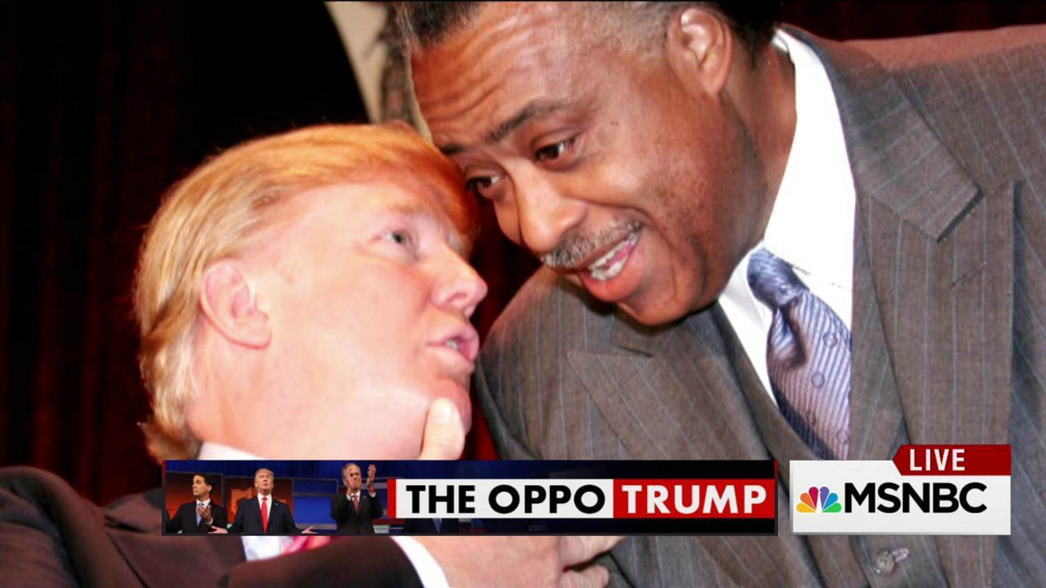 Al Sharpton and Donald Trump: Best buddies?