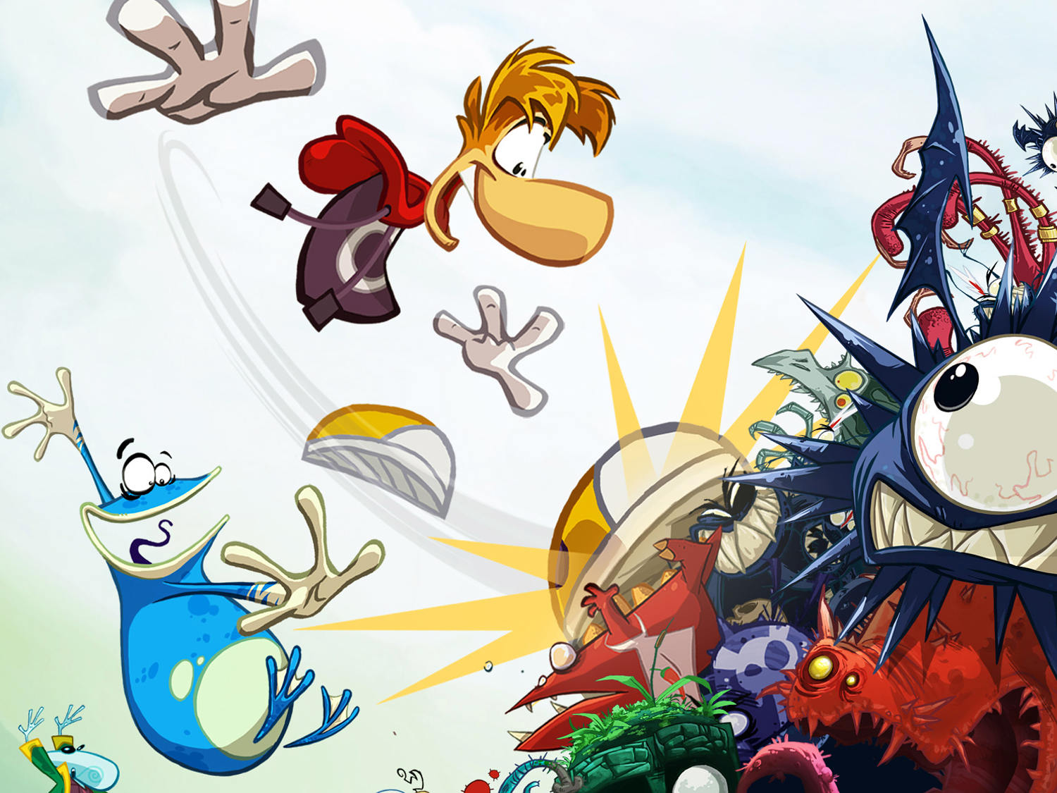 Drawing of Rayman legends Wallpaper ID:700