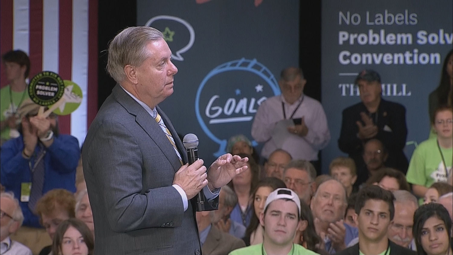 Graham Relays Plan for Middle Class at 'No Labels' Event