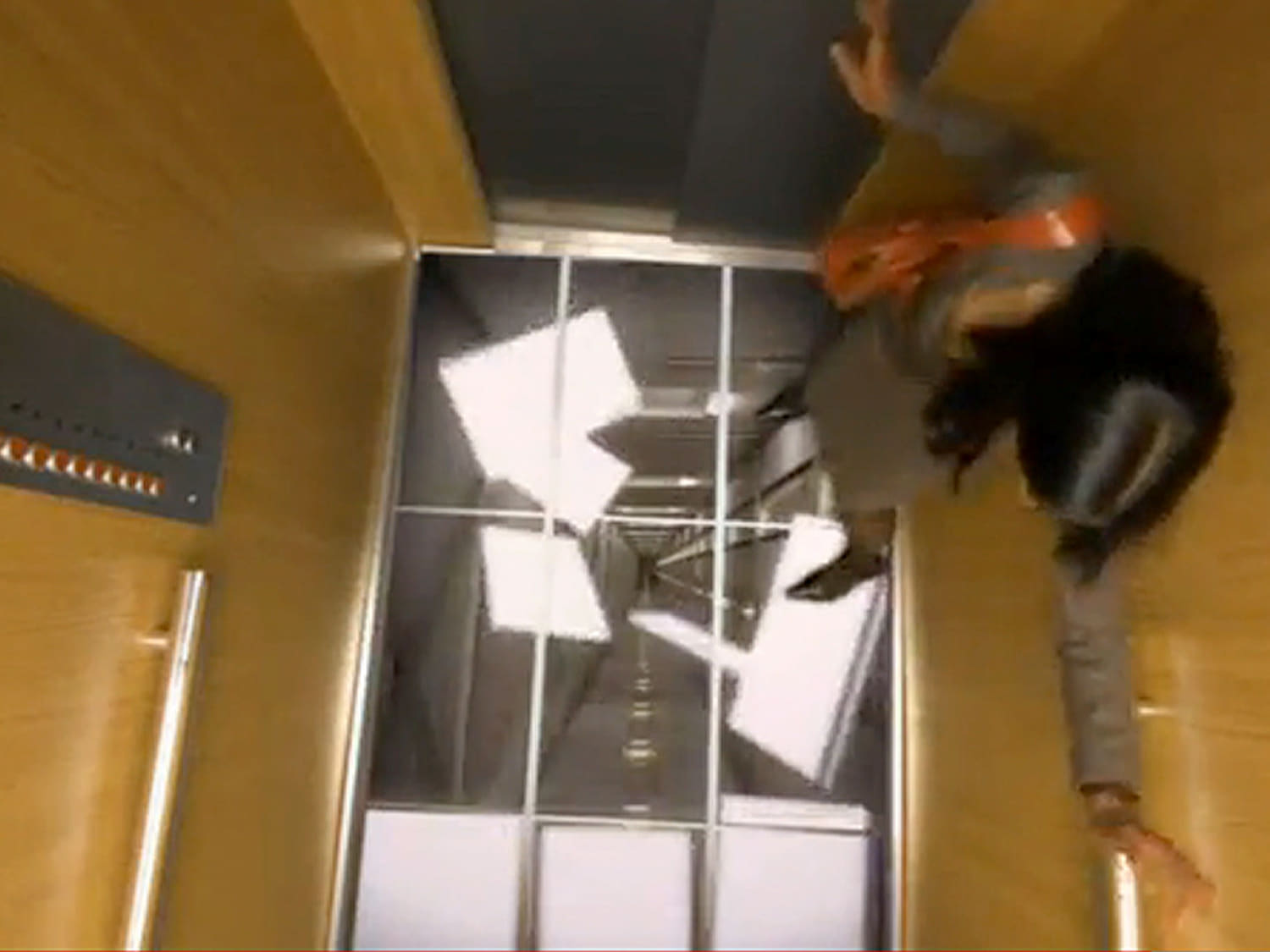 Elevator prank shop