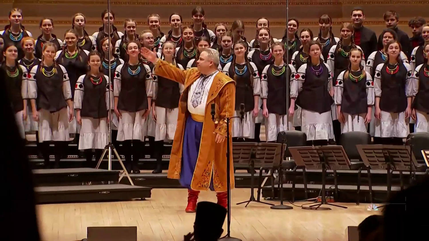 The Ukrainian choir bringing new meaning to a classic holiday song
