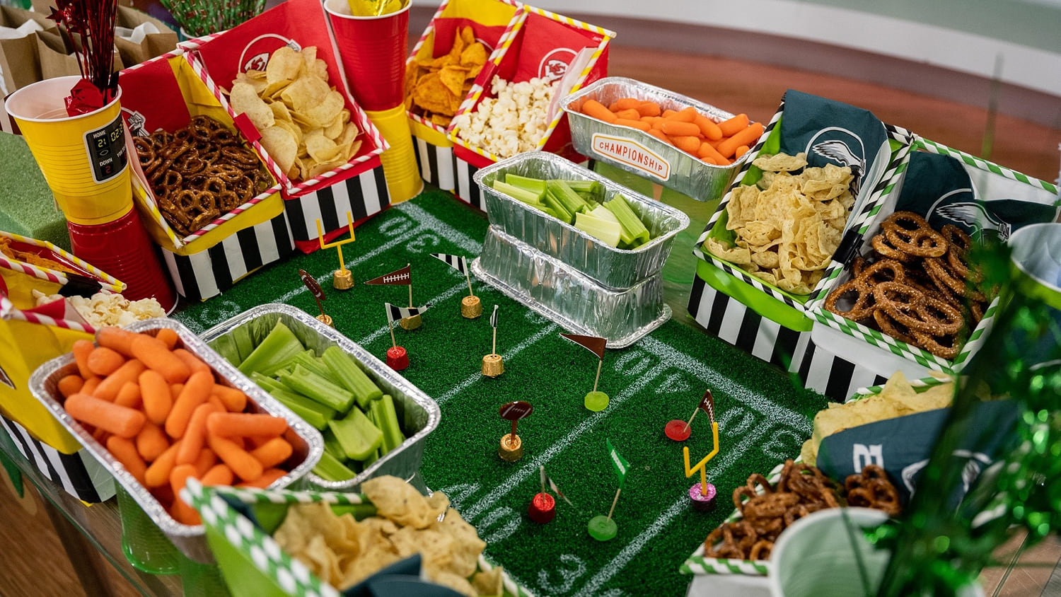 How to host a winning Super Bowl party — from food to décor