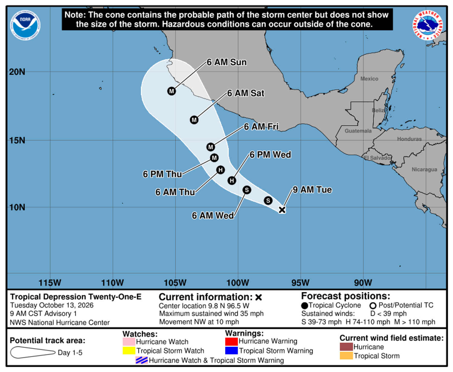 Se forma la tormenta tropical Trudy en el Pacífico y se prevé que se convierta en un huracán mayor rumbo a México