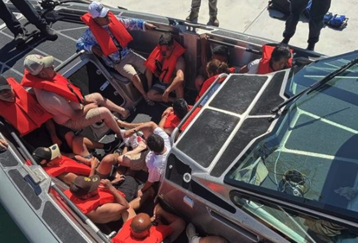 CBP intercepta una embarcación con 14 migrantes mexicanos que intentaban ingresar a Estados Unidos