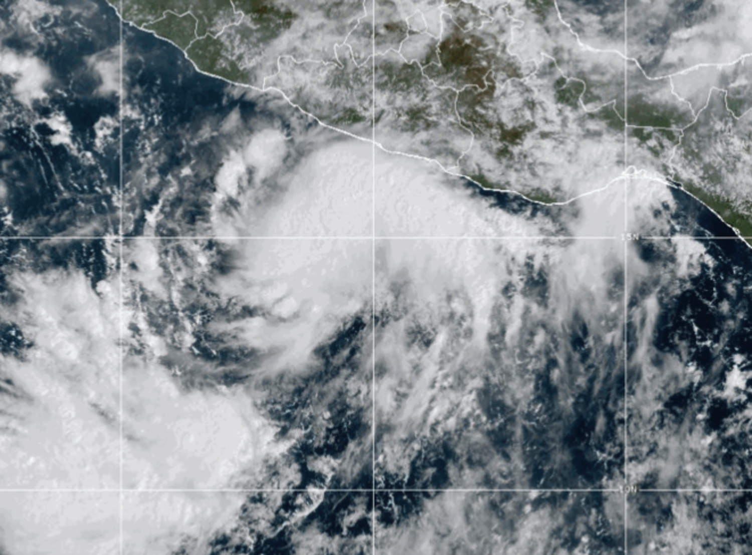 Se forma la tormenta tropical Simón frente a costas del Pacífico mexicano: prevén que se convierta en huracán mayor el sábado