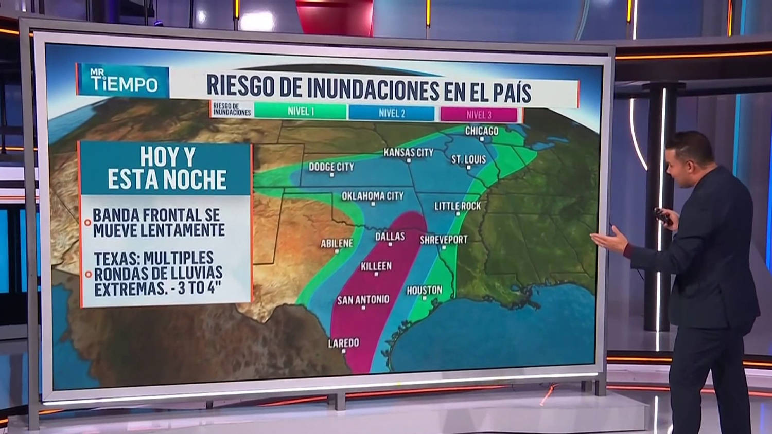 La emergencia climática es la causante de intensas lluvias en Texas y otros estados