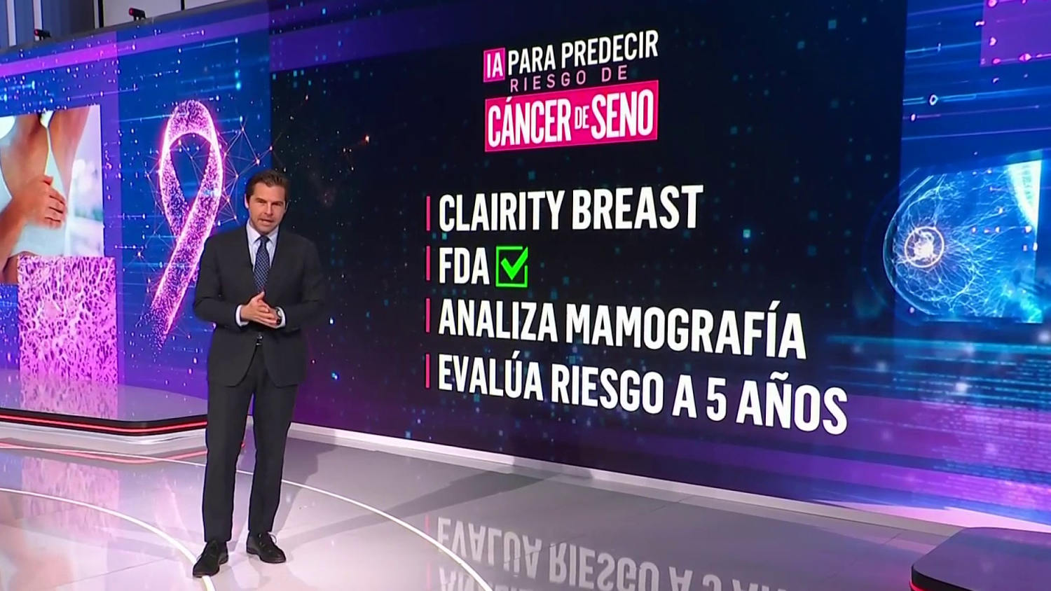 La FDA aprueba Clarity Breast, una IA que ayuda en el diagnóstico de cáncer de seno