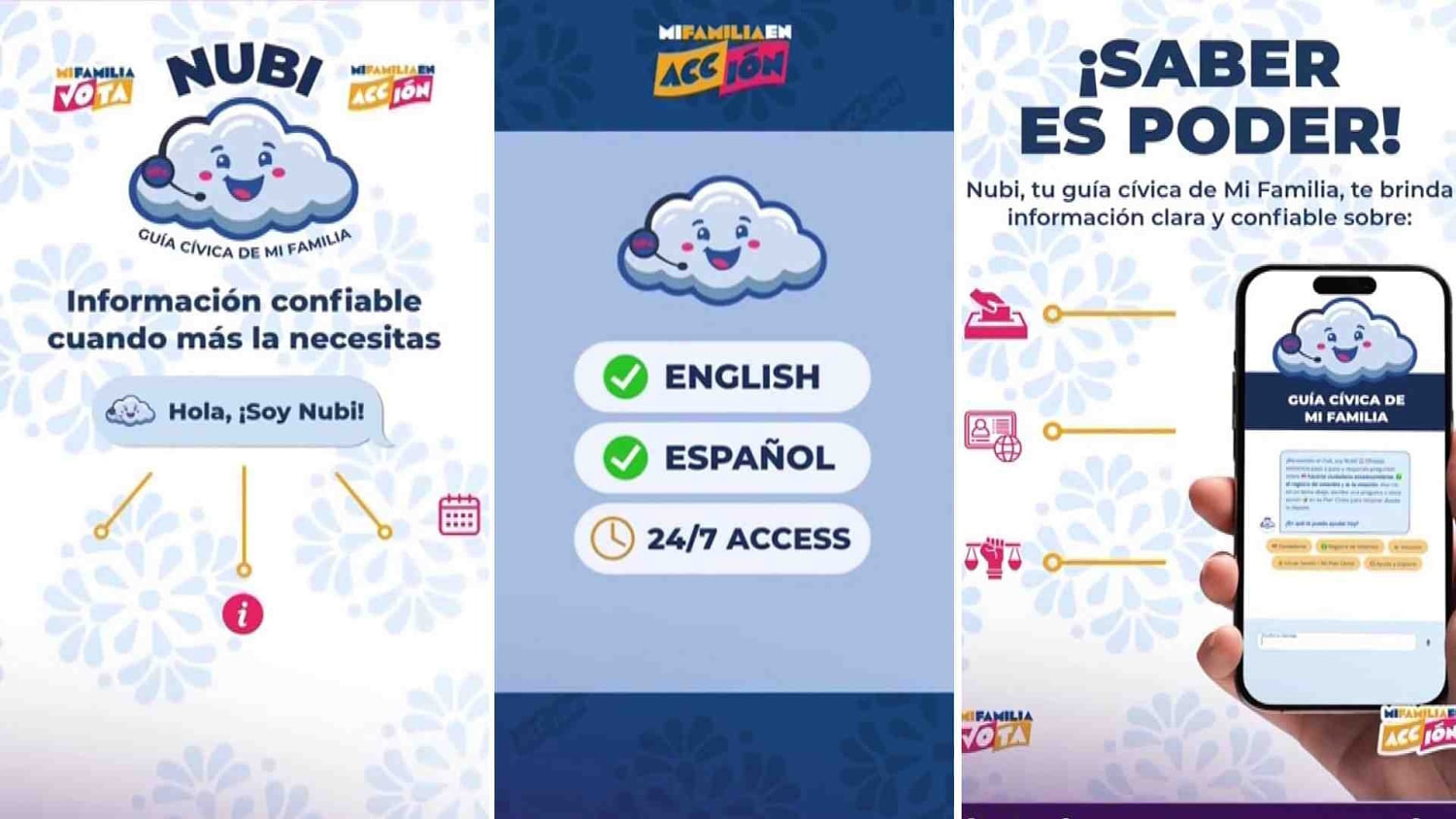 La organización 'Mi Familia' Vota lanza una plataforma con IA para orientar a los electores latinos