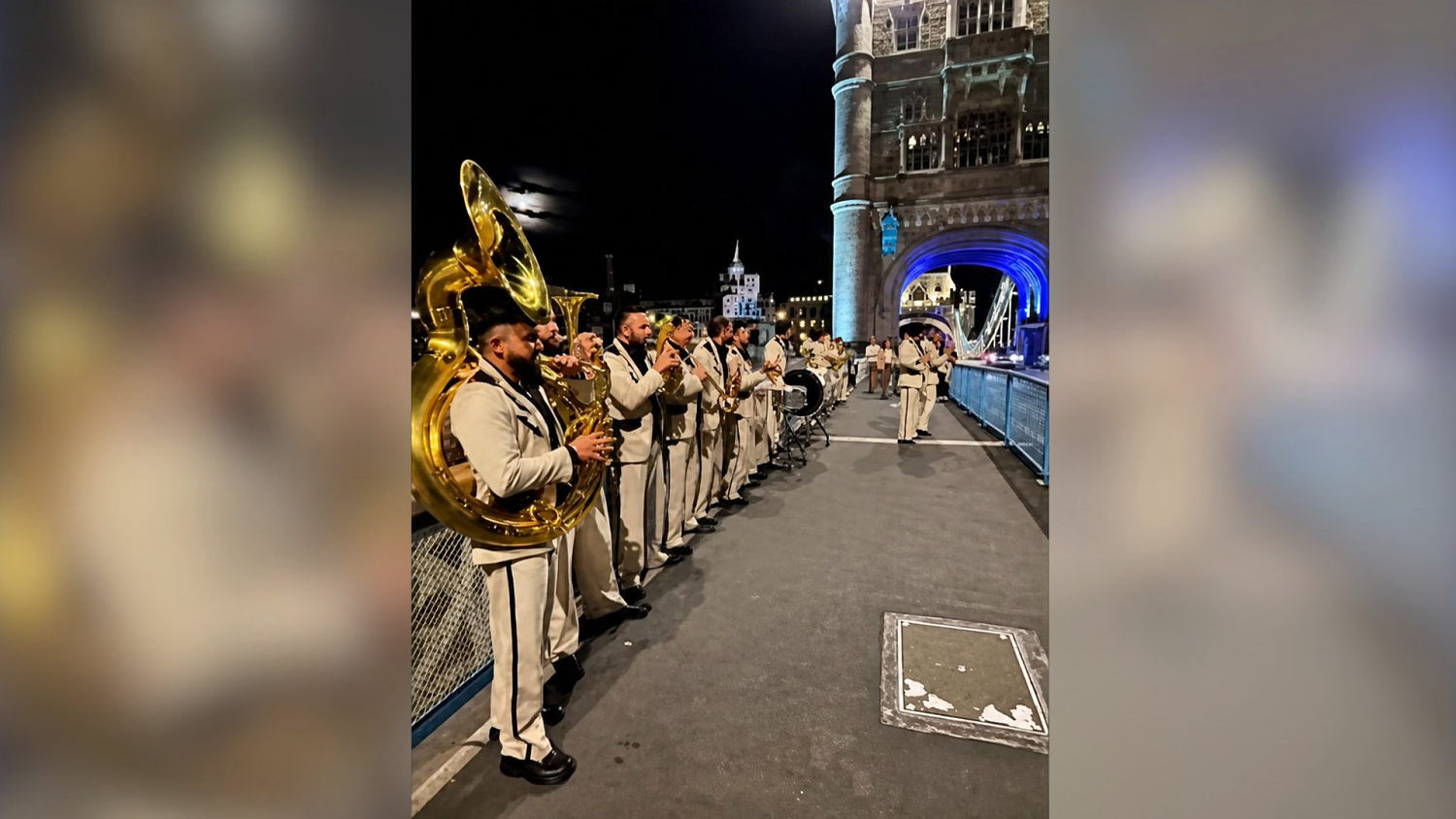 La Banda El Recodo llevó el tradicional sonido de Sinaloa a las calles de Londres