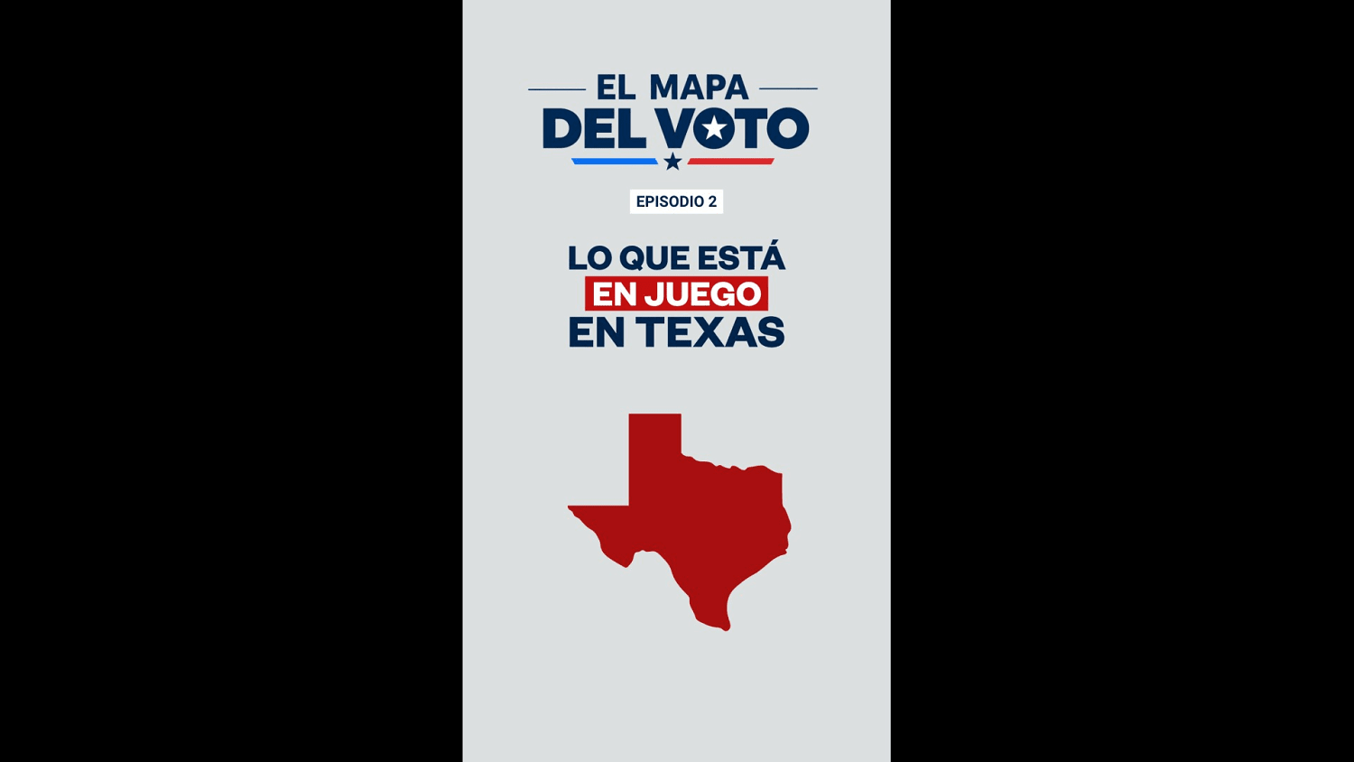 El mapa del voto: Texas está en el centro de todo