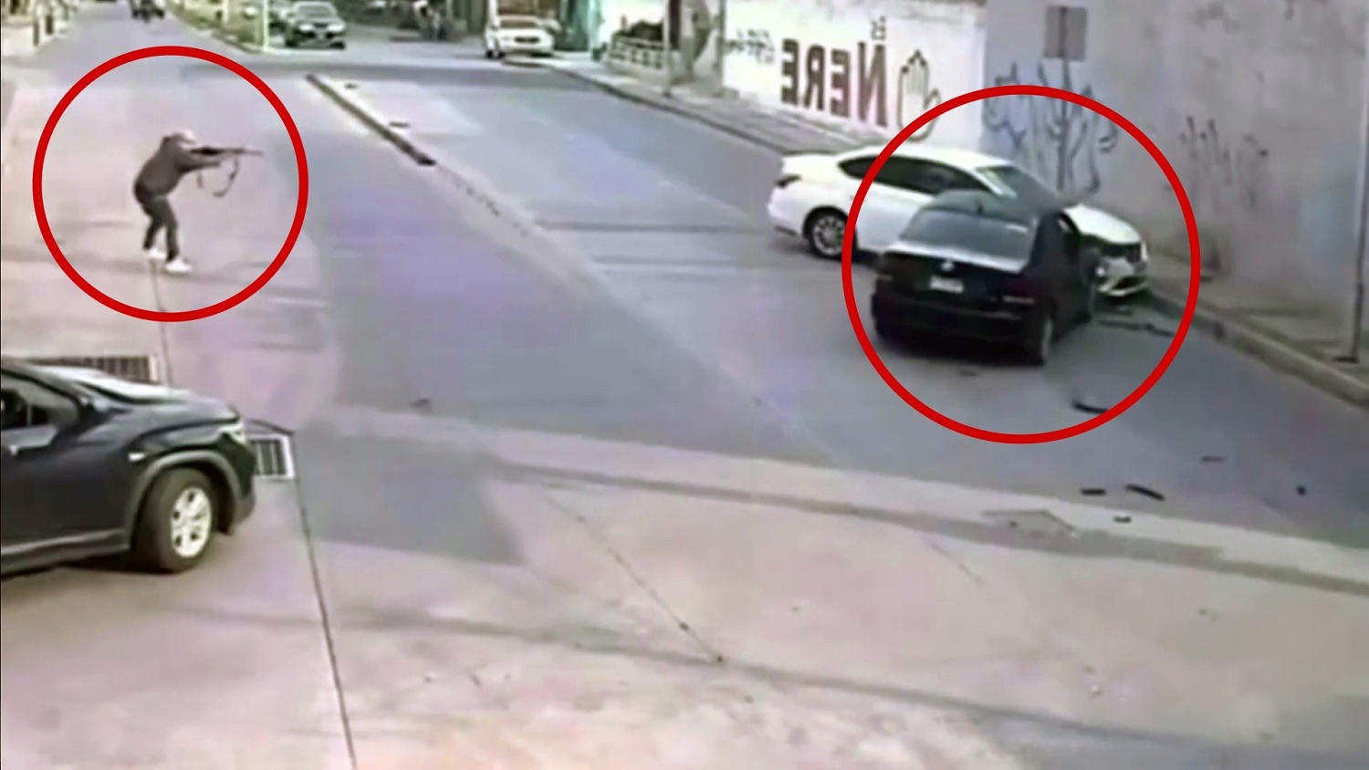 Una cámara capta la persecución y el ataque en el que asesinaron a dos hombres en Guanajuato, México