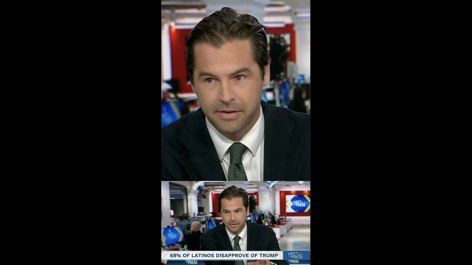 Julio Vaqueiro resalta la importancia del voto latino en Meet The Press