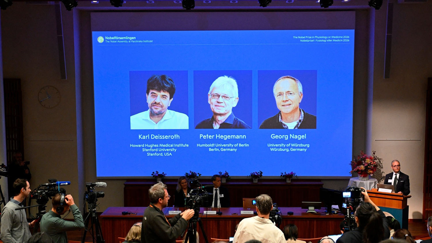 Dos científicos alemanes y un estadounidense ganan el Premio Nobel de Medicina