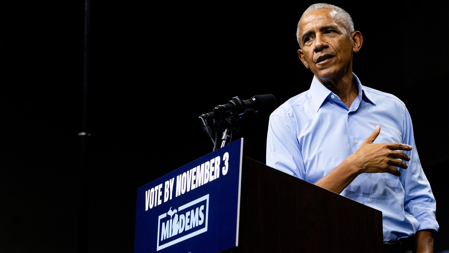 Obama se une a campaña demócrata en Ohio y califica de crueles a Trump y a sus aliados